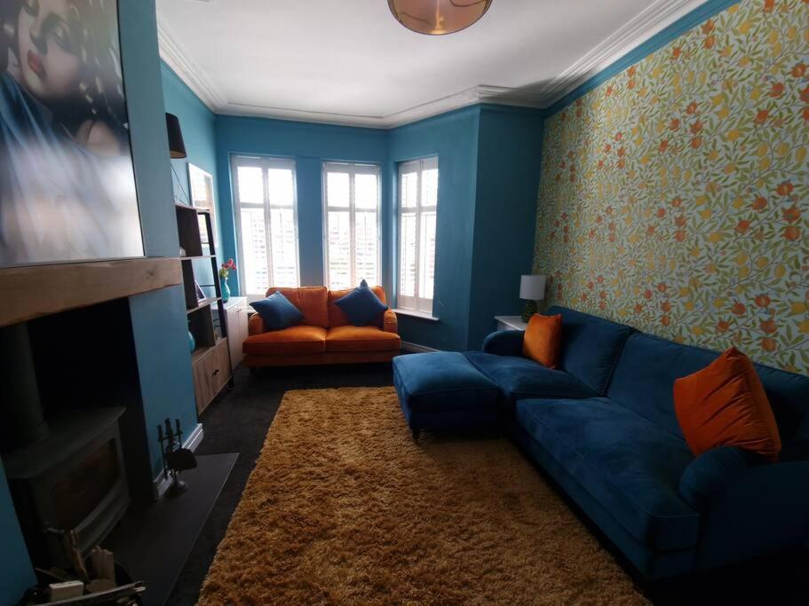 맨체스터 Gorgeous Edwardian Terrace In Old Trafford 빌라 외부 사진