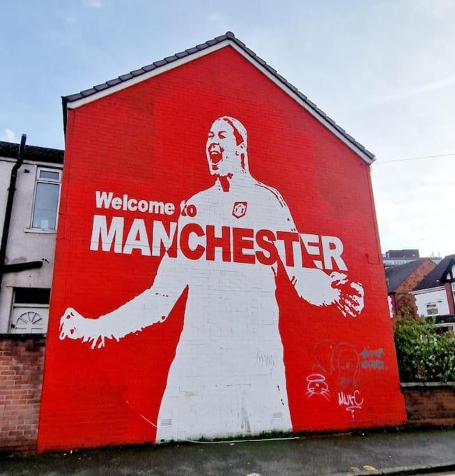 맨체스터 Gorgeous Edwardian Terrace In Old Trafford 빌라 외부 사진